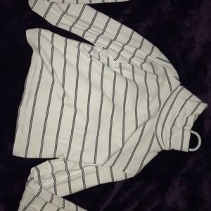 Crop top turtle neck